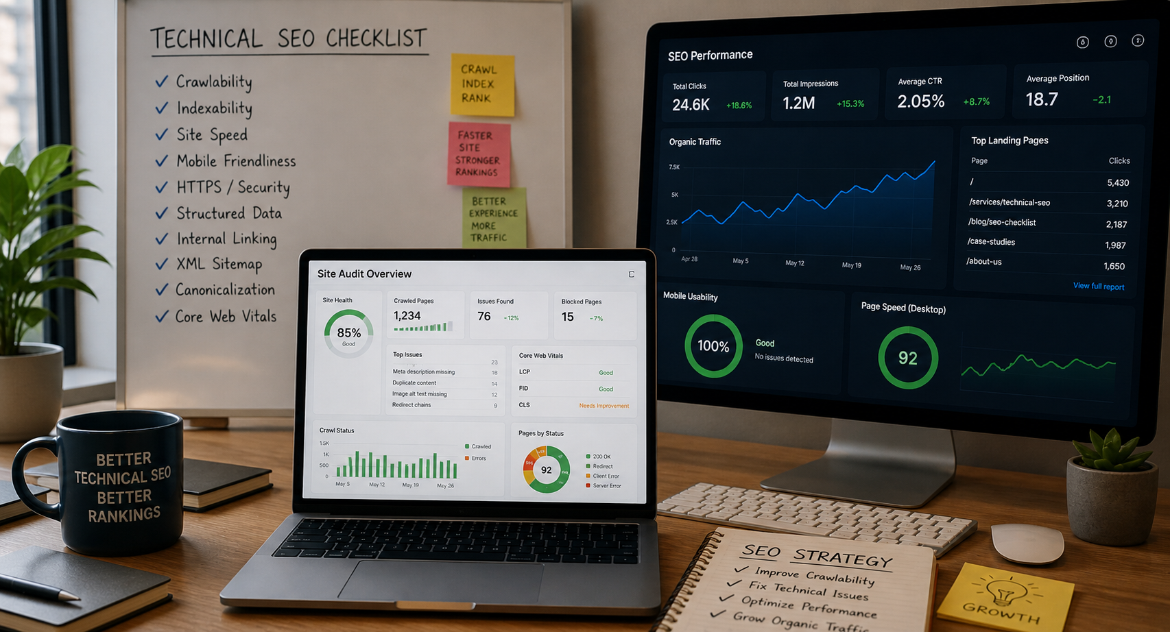 Technical SEO server optimization